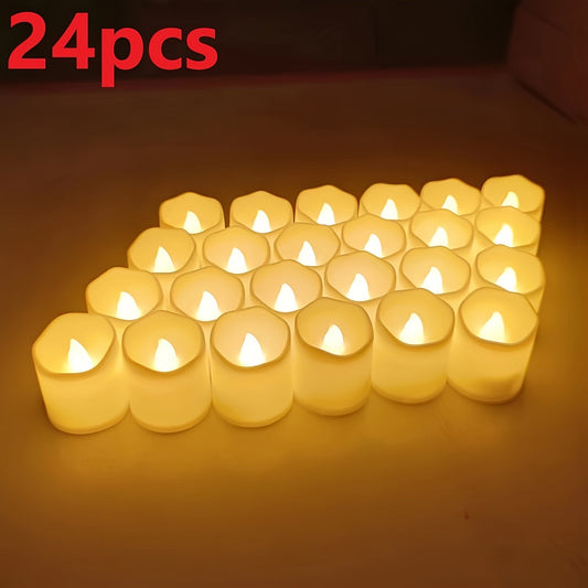 Flameless LED Tealights Bulk Pack
