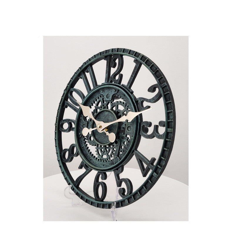 Outdoor Retro Wall Clock 30cm