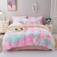 Plush Velvet Blanket and Cushion Set