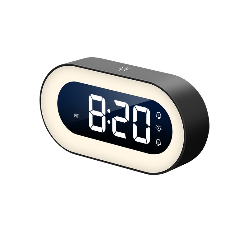 Digital Alarm Clock with Night Light 15cm