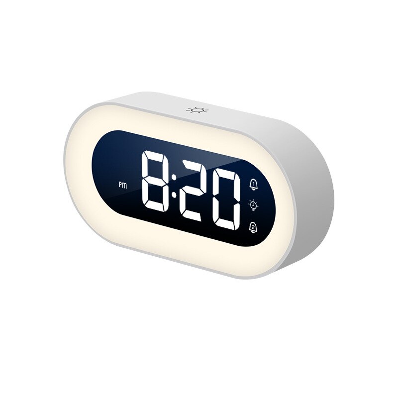 Digital Alarm Clock with Night Light 15cm