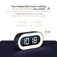 Digital Alarm Clock with Night Light 15cm
