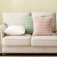 Long Pile Plush Cushion Covers