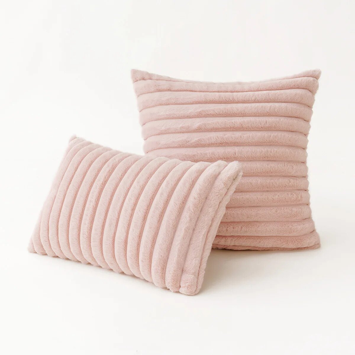 Long Pile Plush Cushion Covers