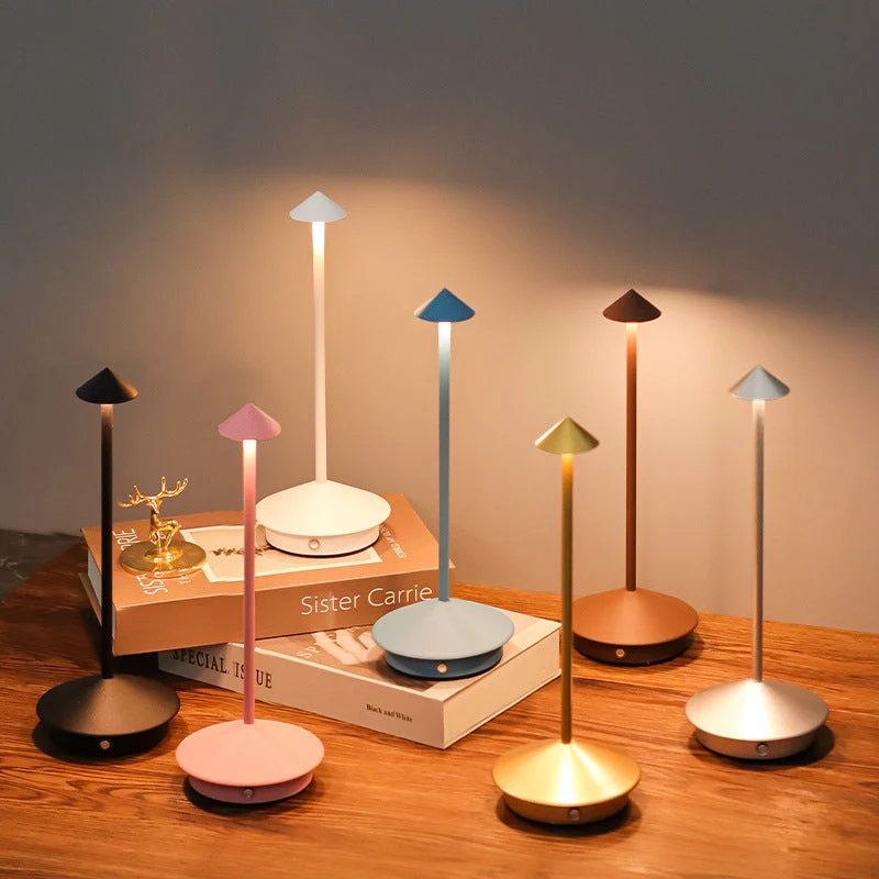 LumiGlow wireless LED table lamp