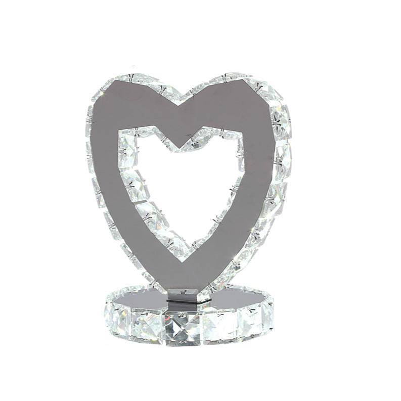Crystal Halo Table Lamp 22cm