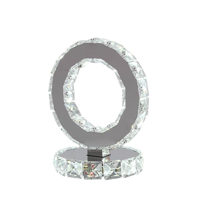 Crystal Halo Table Lamp 22cm