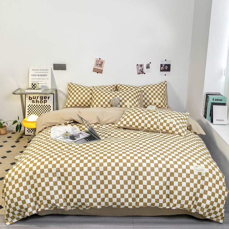 PatternNest Grid Bed Linen Set