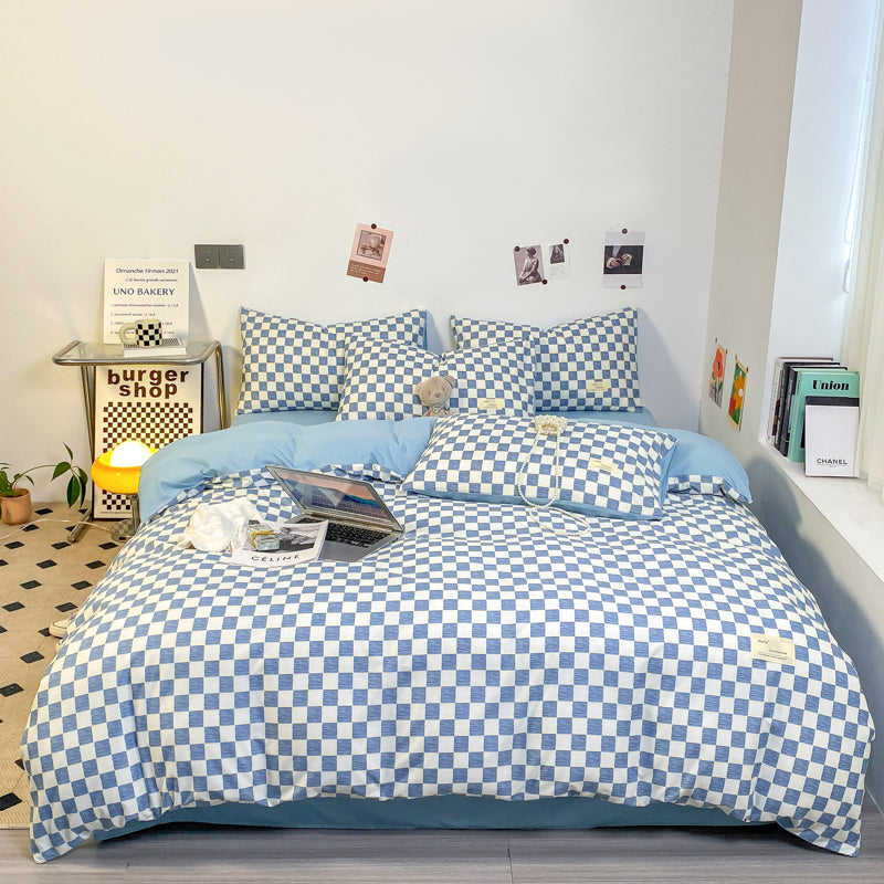 PatternNest Grid Bed Linen Set