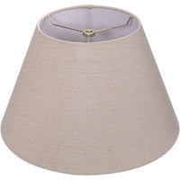 Linen Drum Lampshade 33cm