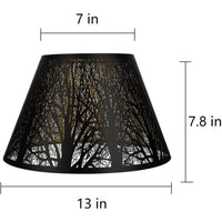 Linen Drum Lampshade 33cm