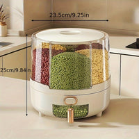 Rotating Airtight Grain Container