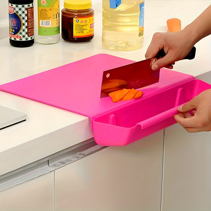 Chopping Board with Storage Tray