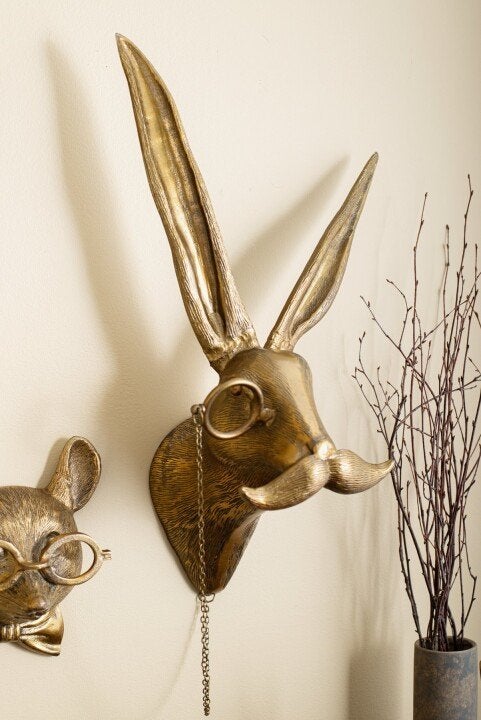 Resin Animal Head Wall Ornaments