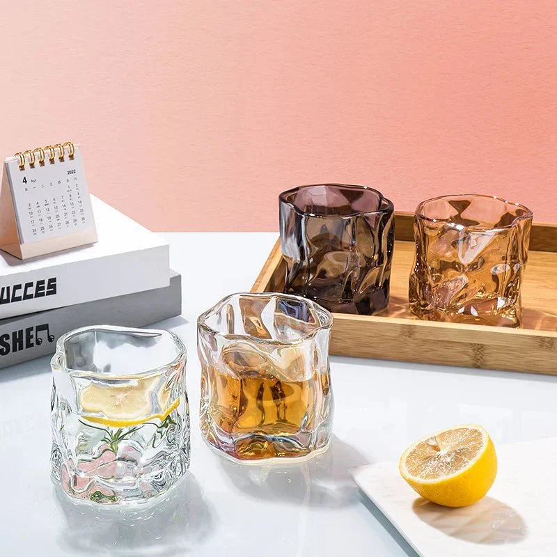 Glacier Ripple Whisky Glass