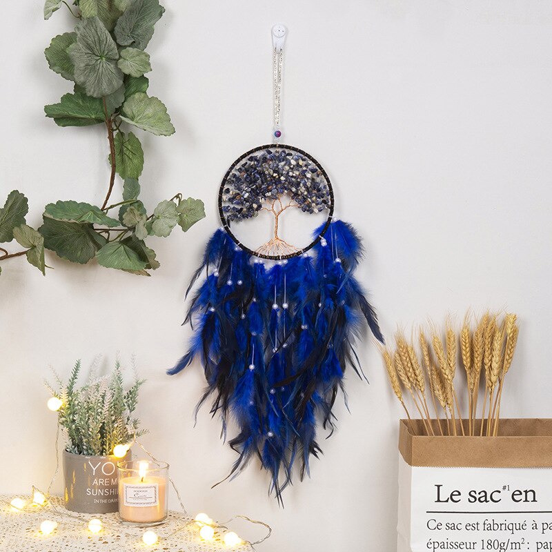 Lapis Lazuli Tree of Life Hanging
