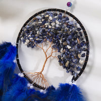Lapis Lazuli Tree of Life Hanging