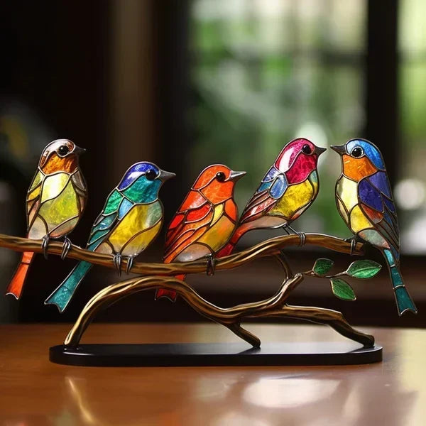 Coloured glass detail