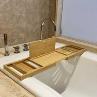 Adjustable Bamboo Bath Tray