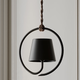 Iron and Aluminium Dome Pendant
