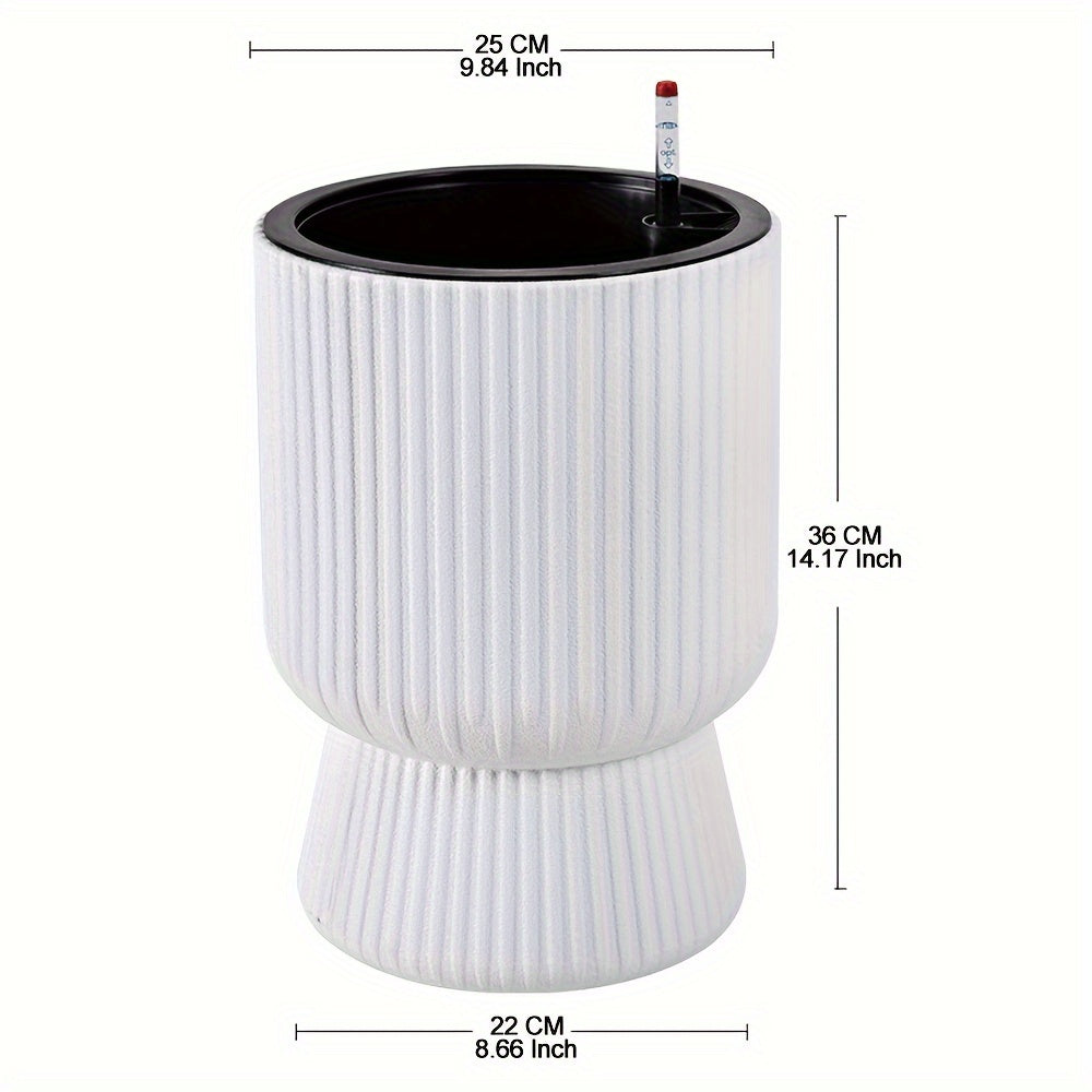 Footed Self-Watering Planter 25cm