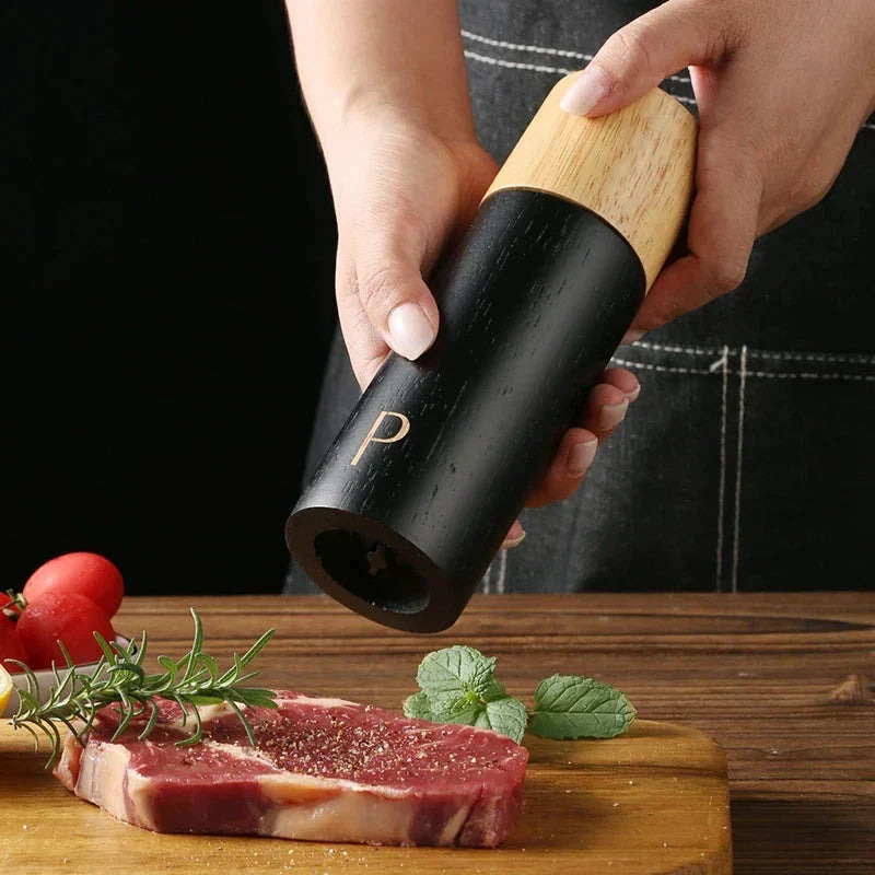 Wooden Salt and Pepper Mill Set