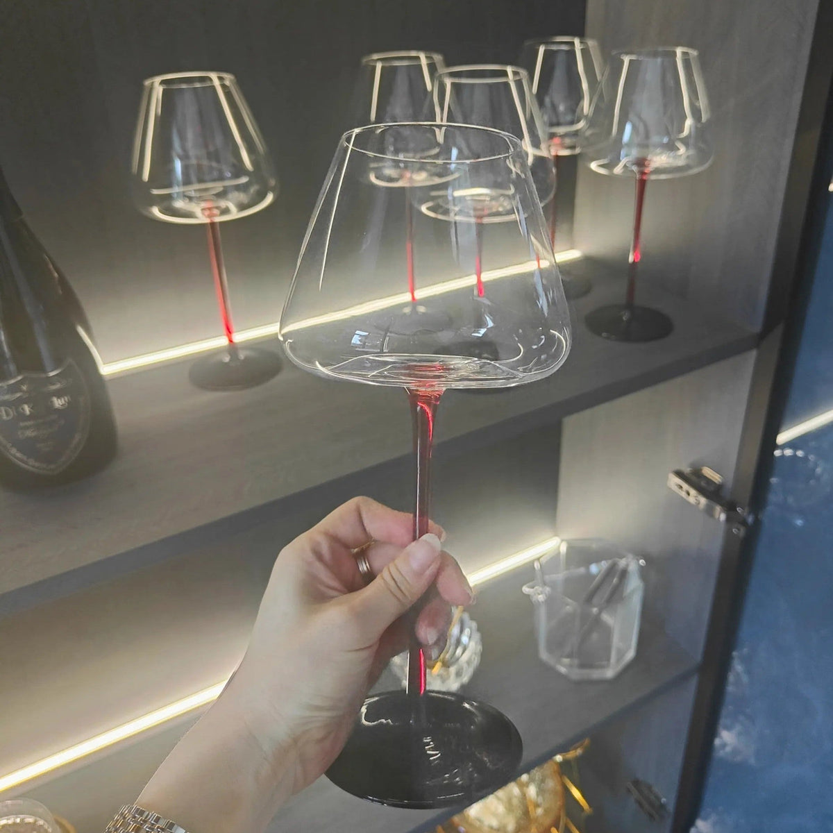Burgundy Crystal Wine Glass 720ml