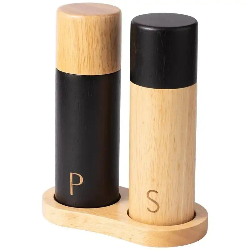 Wooden Salt and Pepper Mill Set