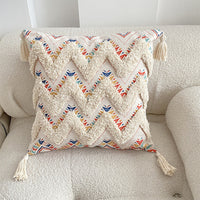 Moroccan Tufted Cushion 45cm