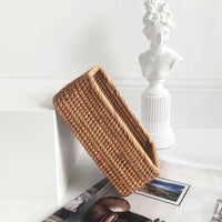 Handwoven Rattan Storage Basket
