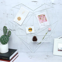 Heart Wire Photo Display 50cm