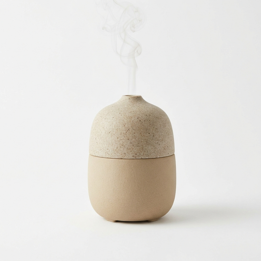 Aura ceramic stone aroma diffuser with mist