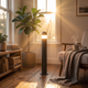 Lena Graphite Aluminium Pedestal Light