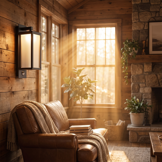 Denro Linear Outdoor Wall Light