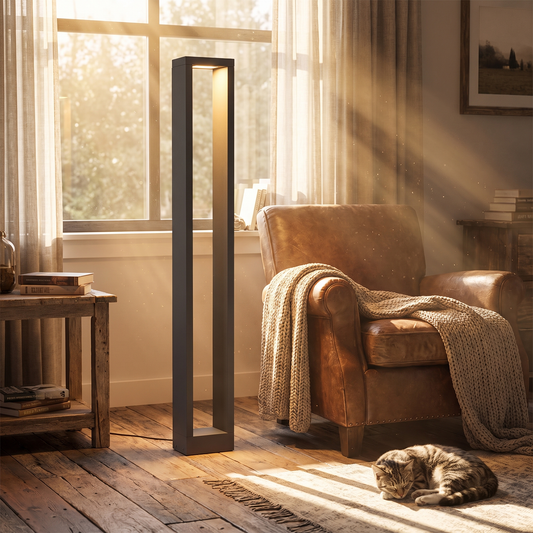 Jupo Anthracite Path Post Light