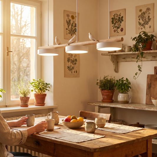 Clifo Wood Linear Pendant Light