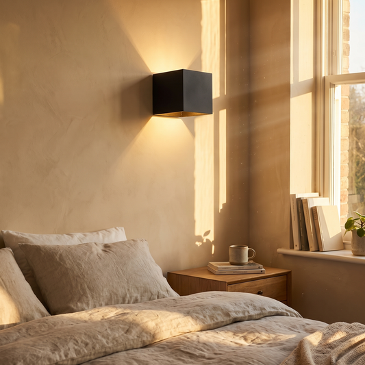Nexo Adjustable Cube Outdoor Wall Light