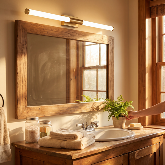 Morva Linear Acrylic Wall Light