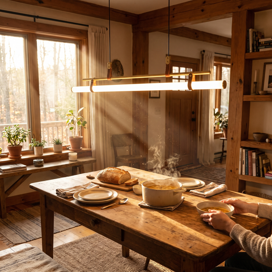 Inaro Gold Linear Pendant Light