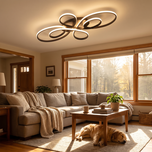 Kelo Multi-Ring Aluminium Ceiling Light