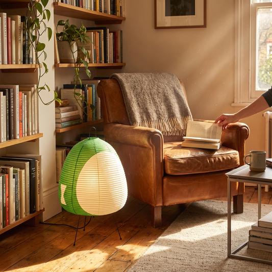 Yunari Haze Rice Paper Lamp
