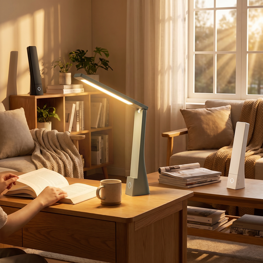 FoldLuxe Foldable LED Table Lamp