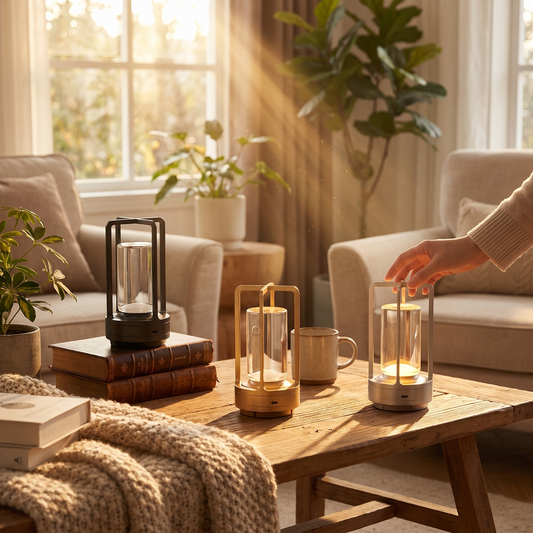 NordicaGlow Wireless Table Lamp
