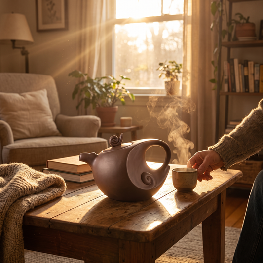 Yixing Purple Clay Teapot