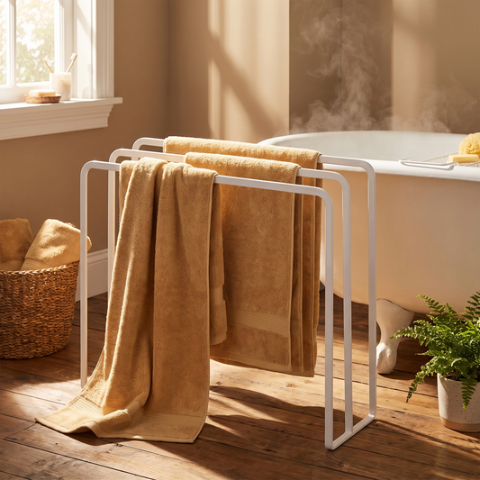 Steel Dish Towel Stand