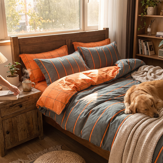 Abstract Colour Duvet Cover Set