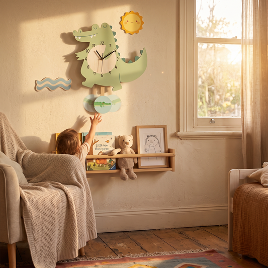 Animal Design Children's Wall Clock