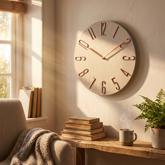 Minimalist Wall Clock 30cm