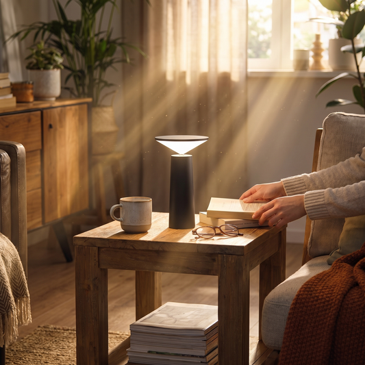 Adjustable Cordless LED Table Lamp