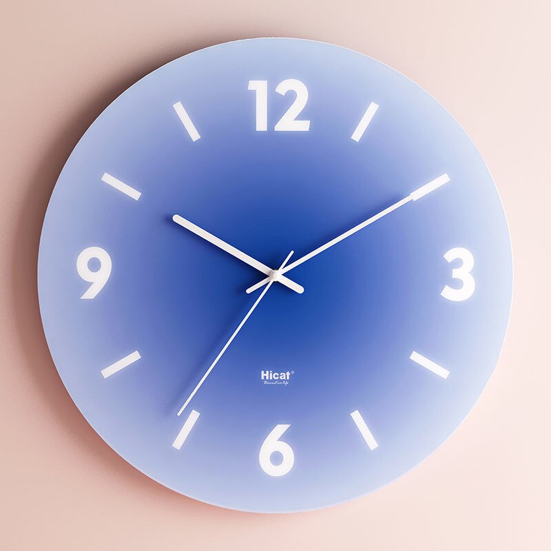 Sunset Glass Wall Clock